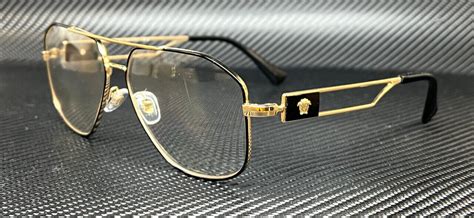 male versace glasses|versace gold frame glasses men's.